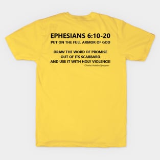 Put on The Full Armor of God T-Shirt